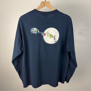 Vintage Adam Sandler Eight 8 Crazy Nights Movie Promo Long Sleeve T Shirt XL